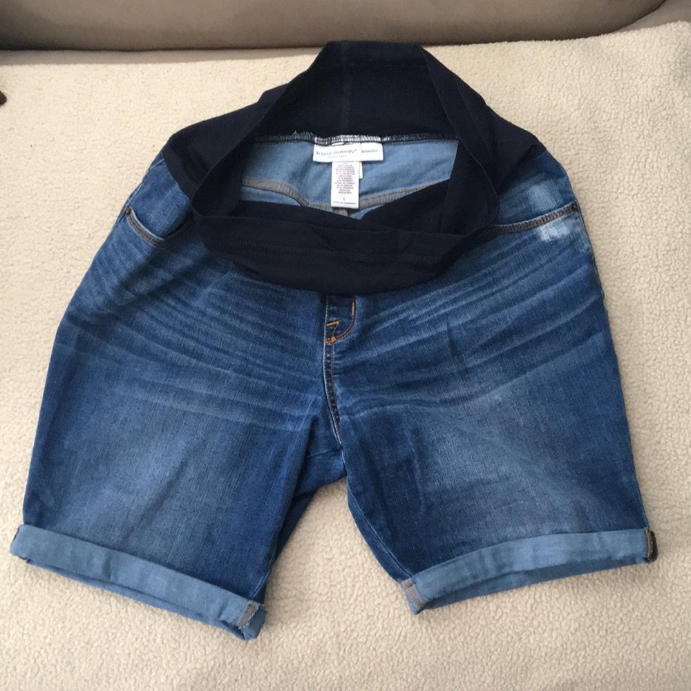 Maternity Jean Shorts